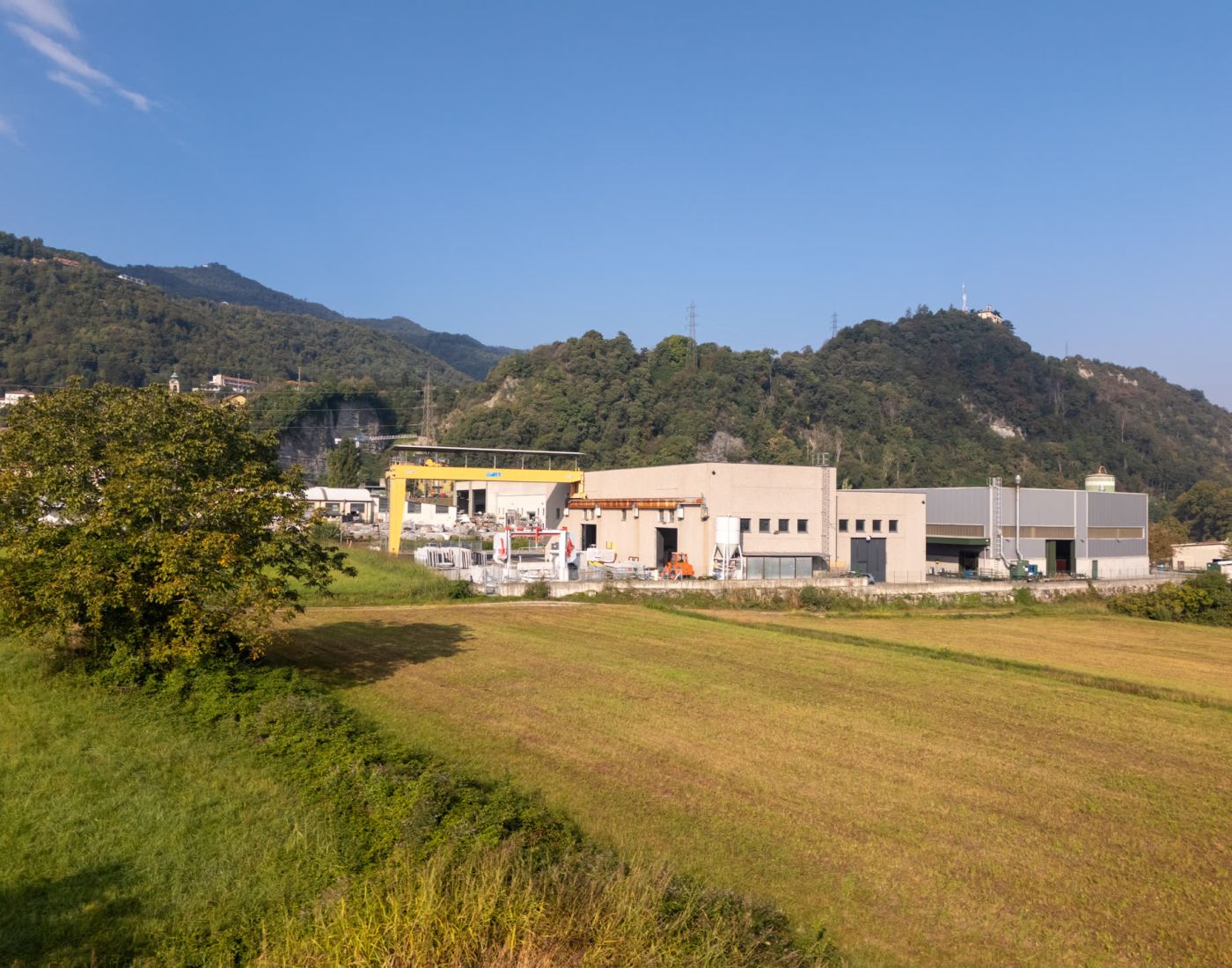 La sede di Adda Graniti ad Airuno